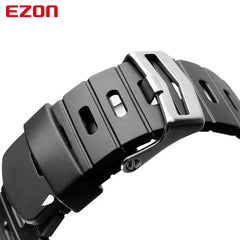 EZON Sports Watch Original Silicone Rubber Strap Watchband for L008 T023 T029 T031 G2 G3 S2 H001 H009 T007 T037 T043 - EZON Watch