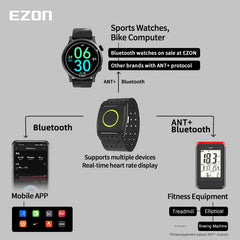 EZON Heart Rate Monitor Armband C022Pro - EZON Watch