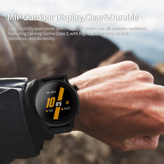 MIP Display and Traditional Fusion: The Advantages of Hybrid Sports Watches - EZON Watch