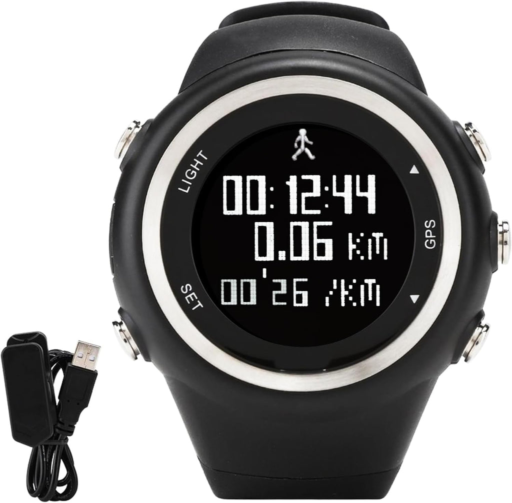 EZON T031 GPS Running Watch with Speed Distance Pace Alarm and